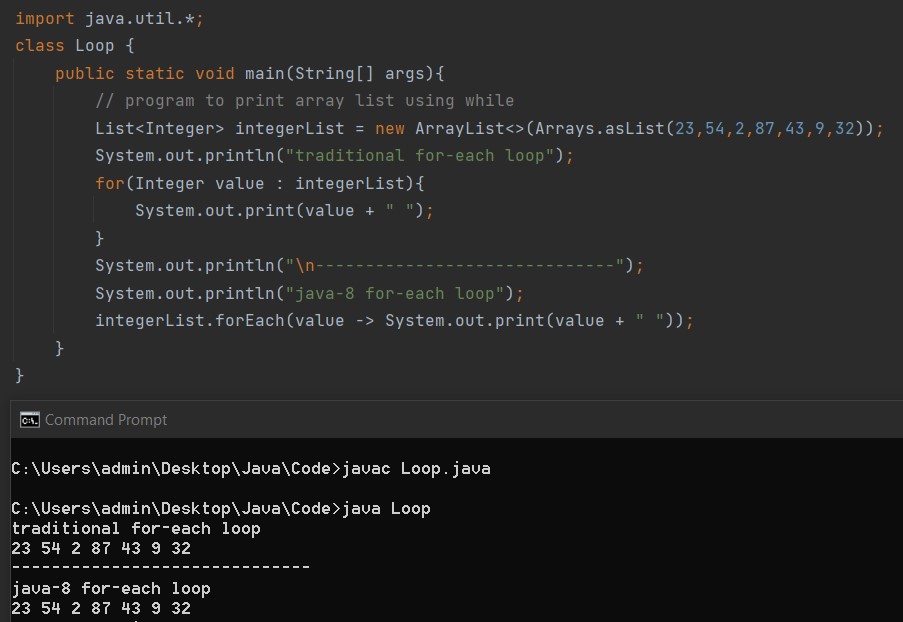 Loops examples and Pyramid Pattern