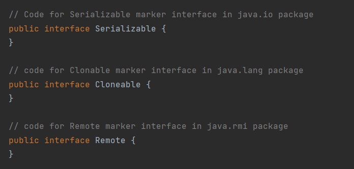 Interface in Java