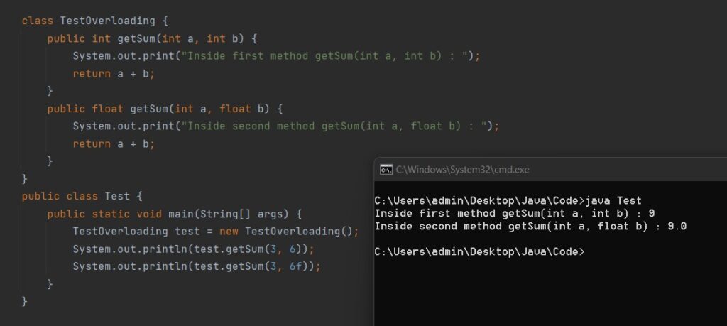 Polymorphism in Java