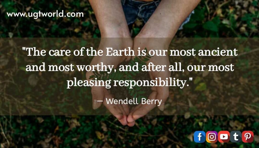 World Nature conservation day quotes 