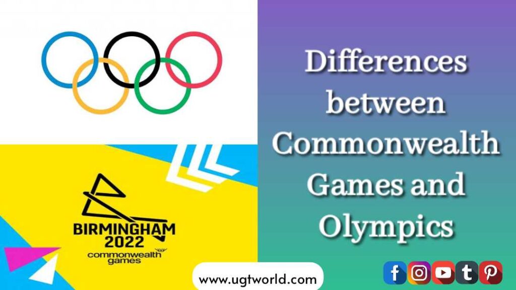 What is the difference between Commonwealth Games and Olympics?