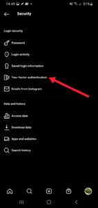 How to Activate Two-Factor Authentication on Instagram
