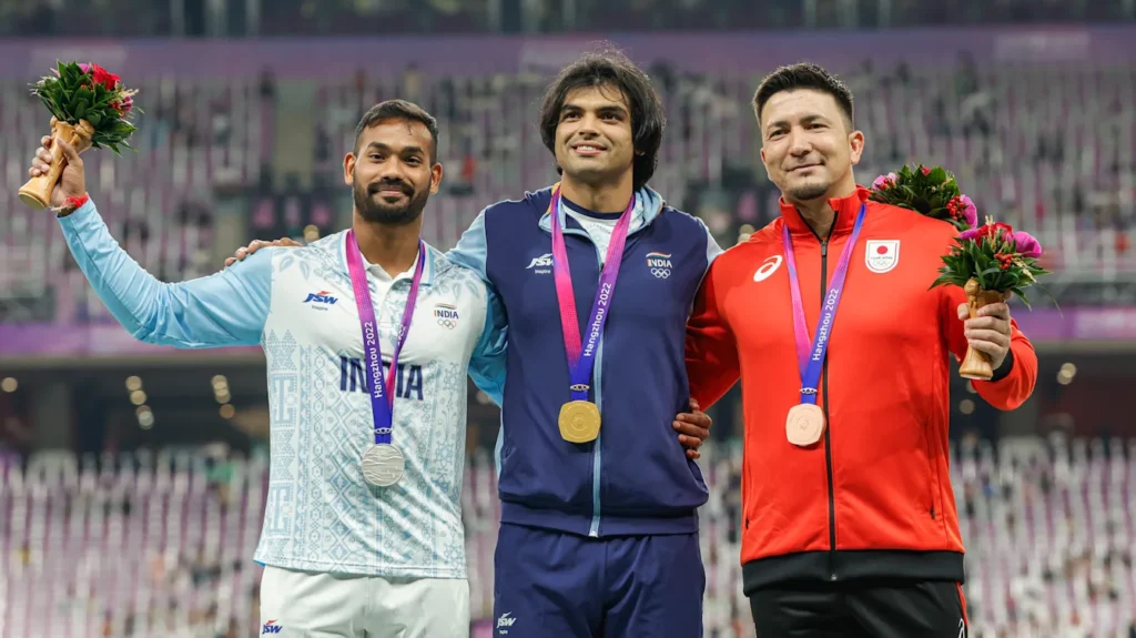 India’s medal winners list in Asian Games 2023