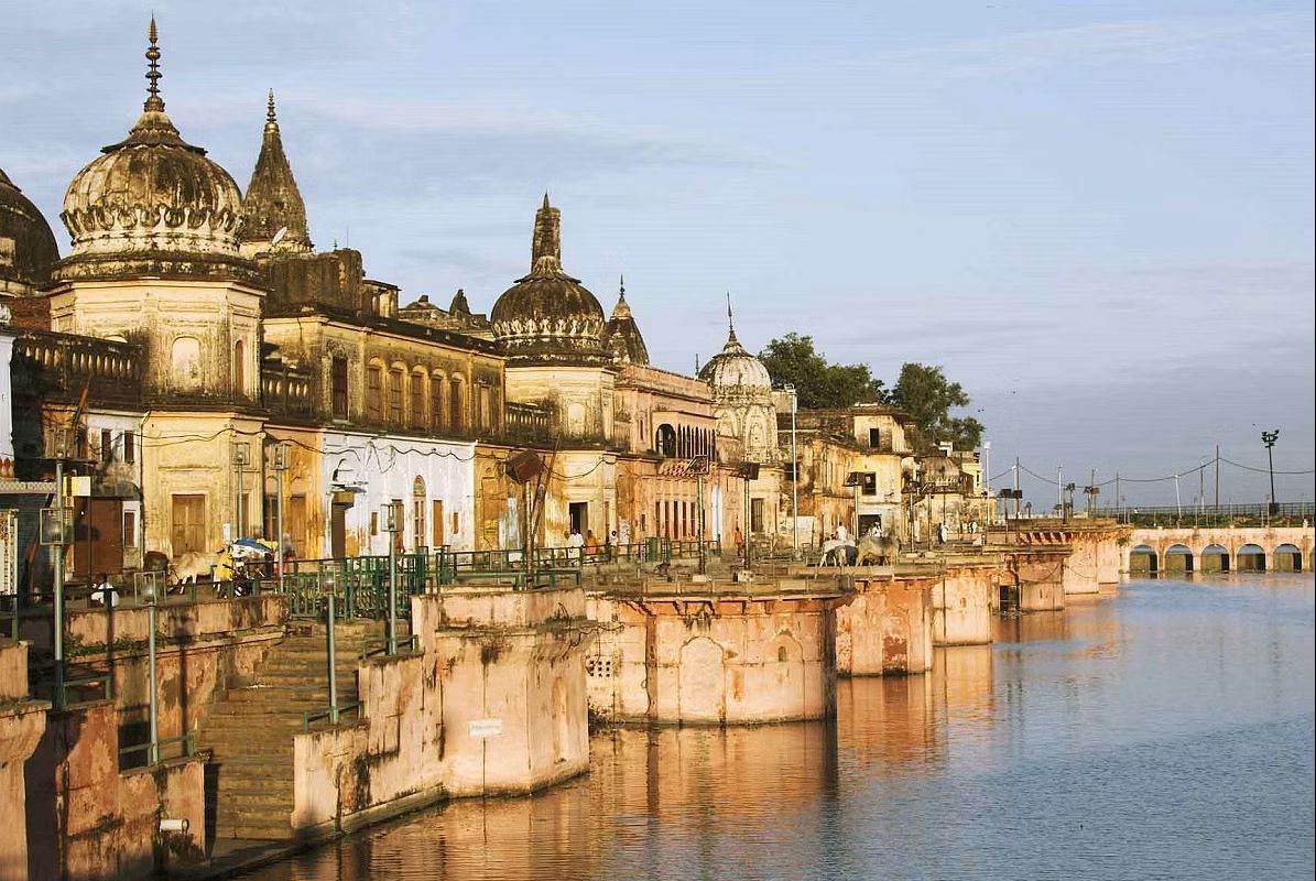 Old Ram Mnadir temple in Ayodhya