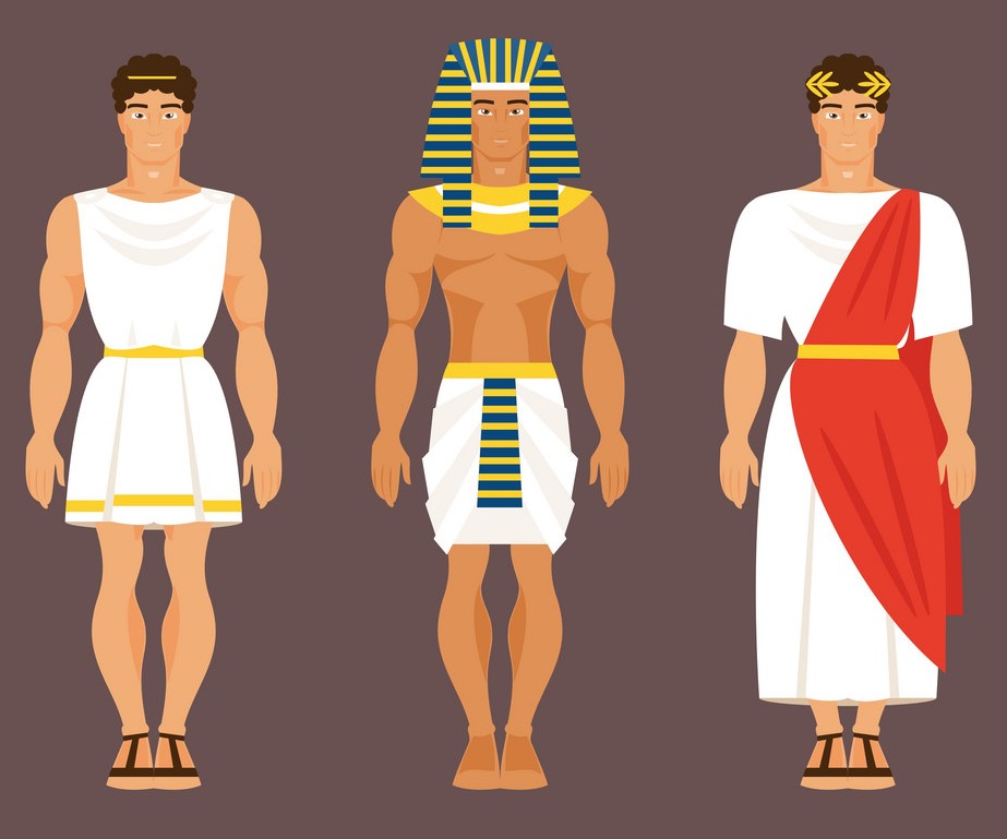 History of fashion part-2 ancient-Greek-Egyptian, and roman